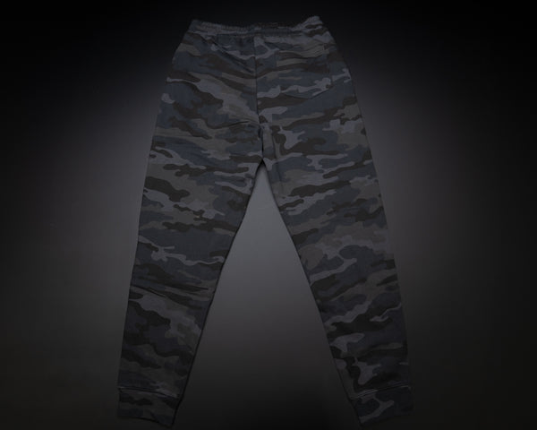 Kill Bad Dudes Patch Black Camo Sweats