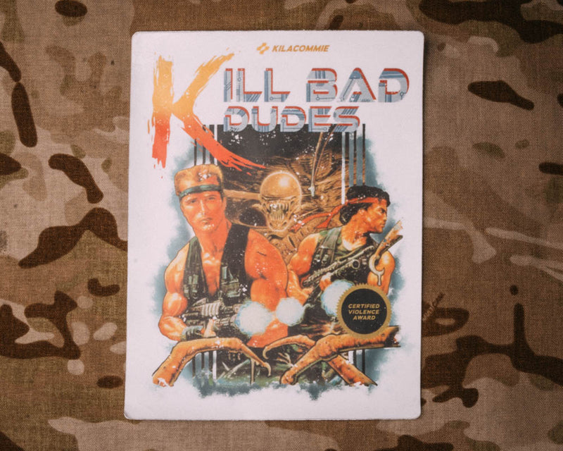 KBD Contra Killacommie white sticker