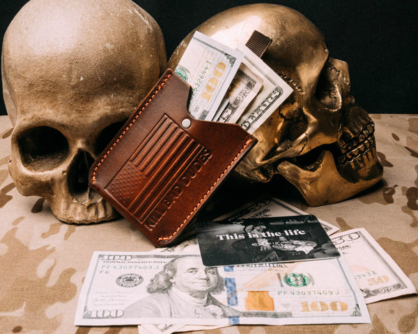 Kill Bad Dudes Money clip/Bill fold