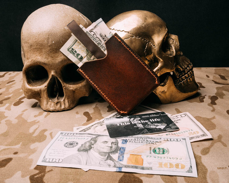 Kill Bad Dudes Money clip/Bill fold