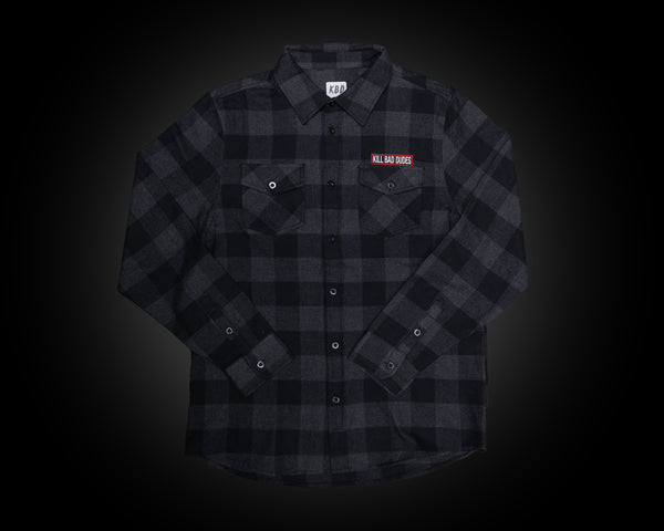 KBD CHARCOAL/BLACK FLANNEL