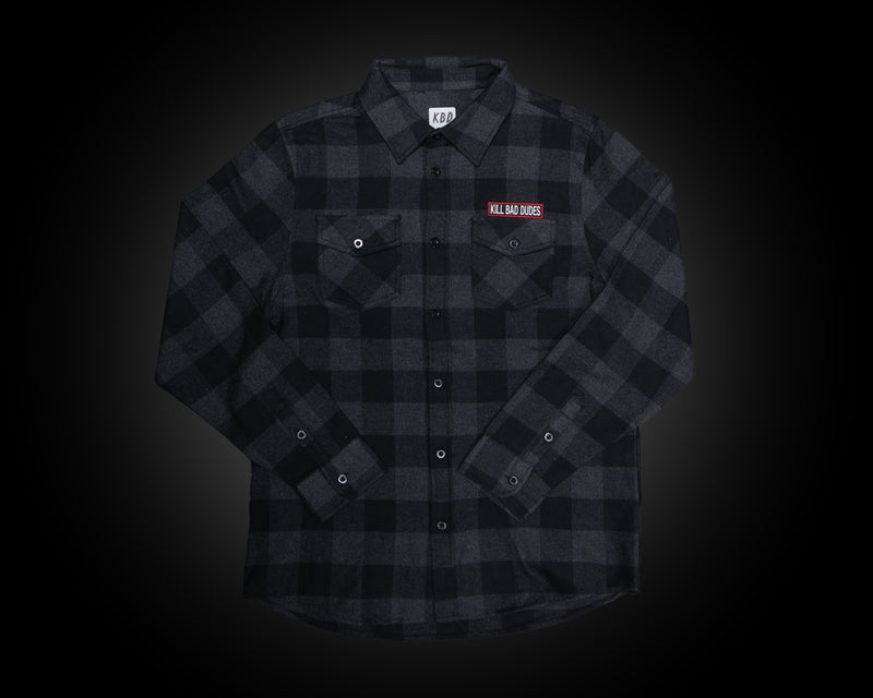 KBD CHARCOAL/BLACK FLANNEL