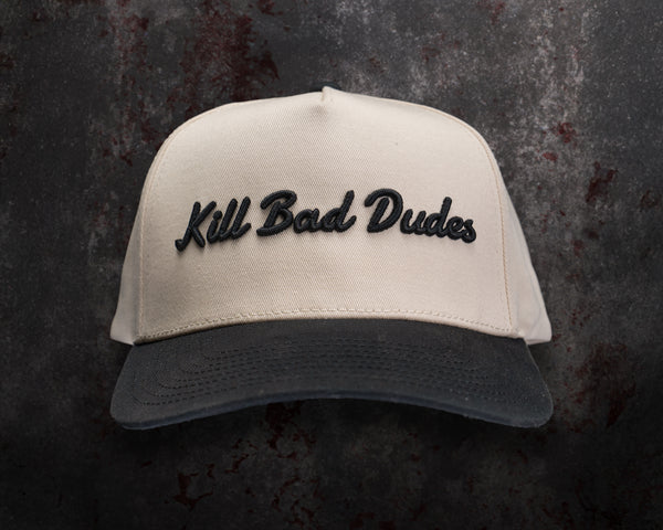 Kill Bad Dudes - Two Tone Vintage Snapback Hat