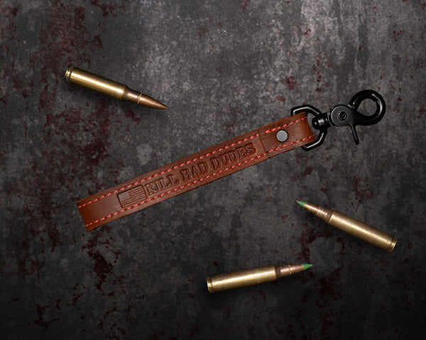 KBD Leather Lanyard