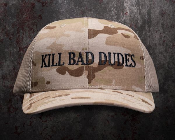 Kill Bad Dudes - Desert Multi-Cam Hat