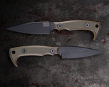 Special K - OD Green and Coyote G10, Armor Black Cerakote, Allen Bolts, Textured Grip