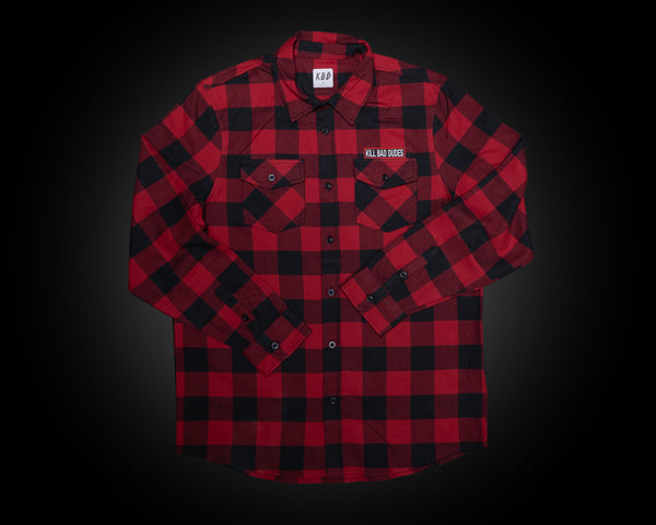 KBD RED/BLACK FLANNEL