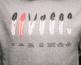 War Feather Hoodie