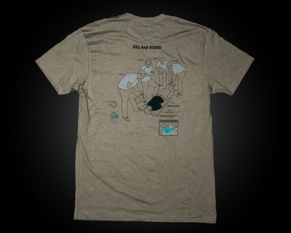Kill Bad Dudes "Water Boarding Instructor" Tee