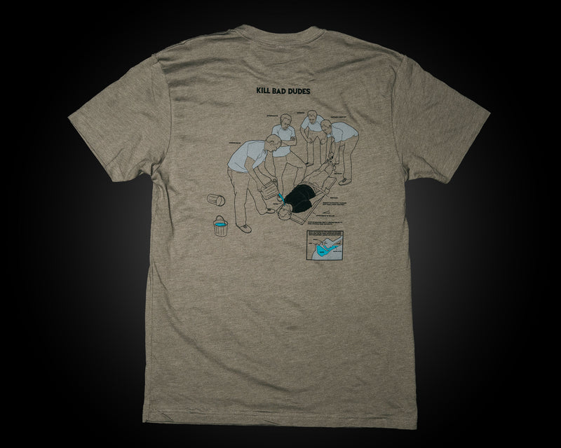 Kill Bad Dudes "Water Boarding Instructor" Tee
