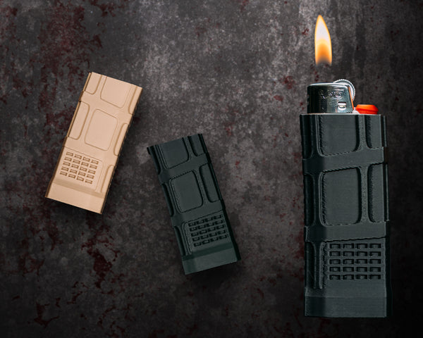 Magazine Bic Lighter Cover/Holder